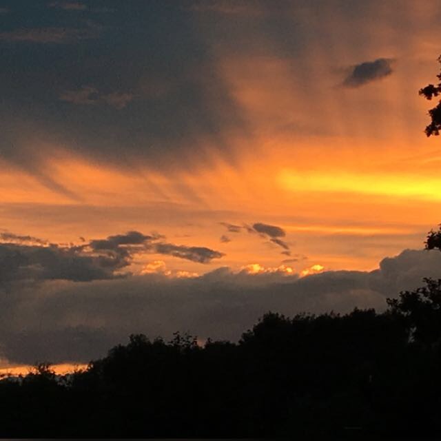 Sonnenuntergang - Veränderung